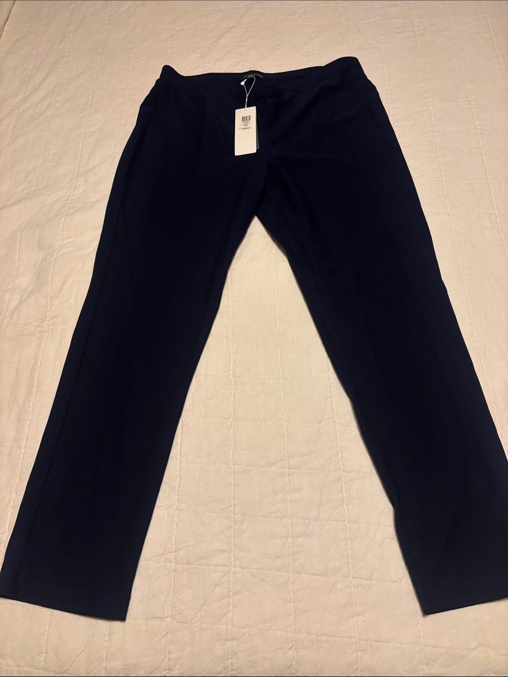 Eileen Fisher navy  Straight-Leg Knit Pants
